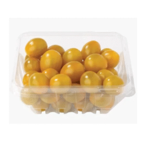 Tomate Uva Amarelo em bandeja