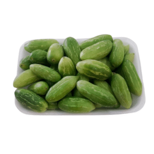 Pepino mini em bandeja