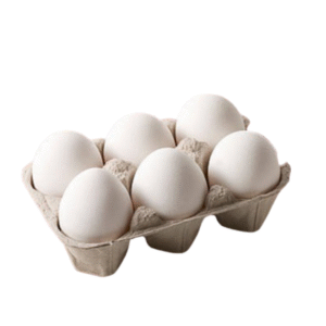 Ovo Branco 6 unidades