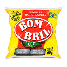 Esponja de aço - Bom bril